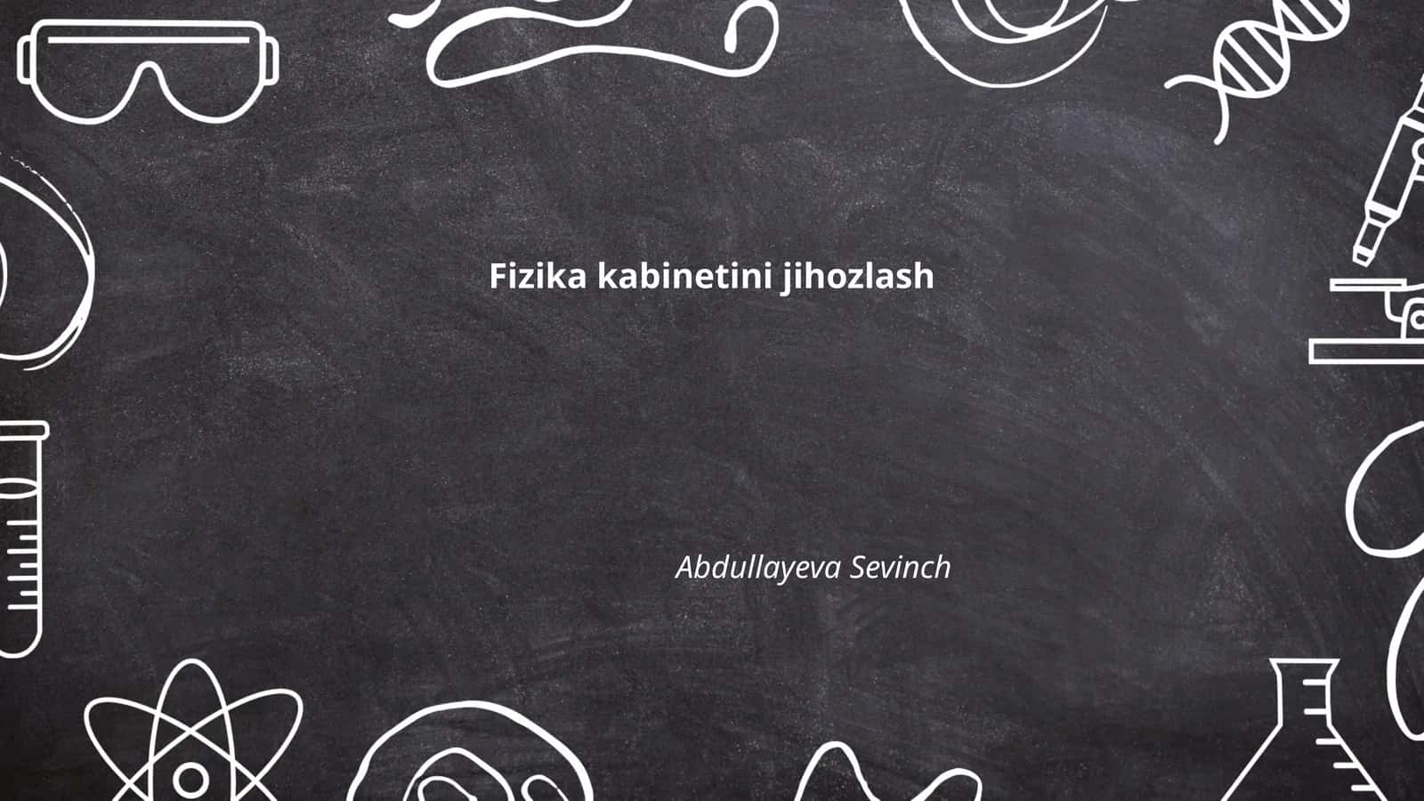Fizika laboratoriyasi uskunalari 1