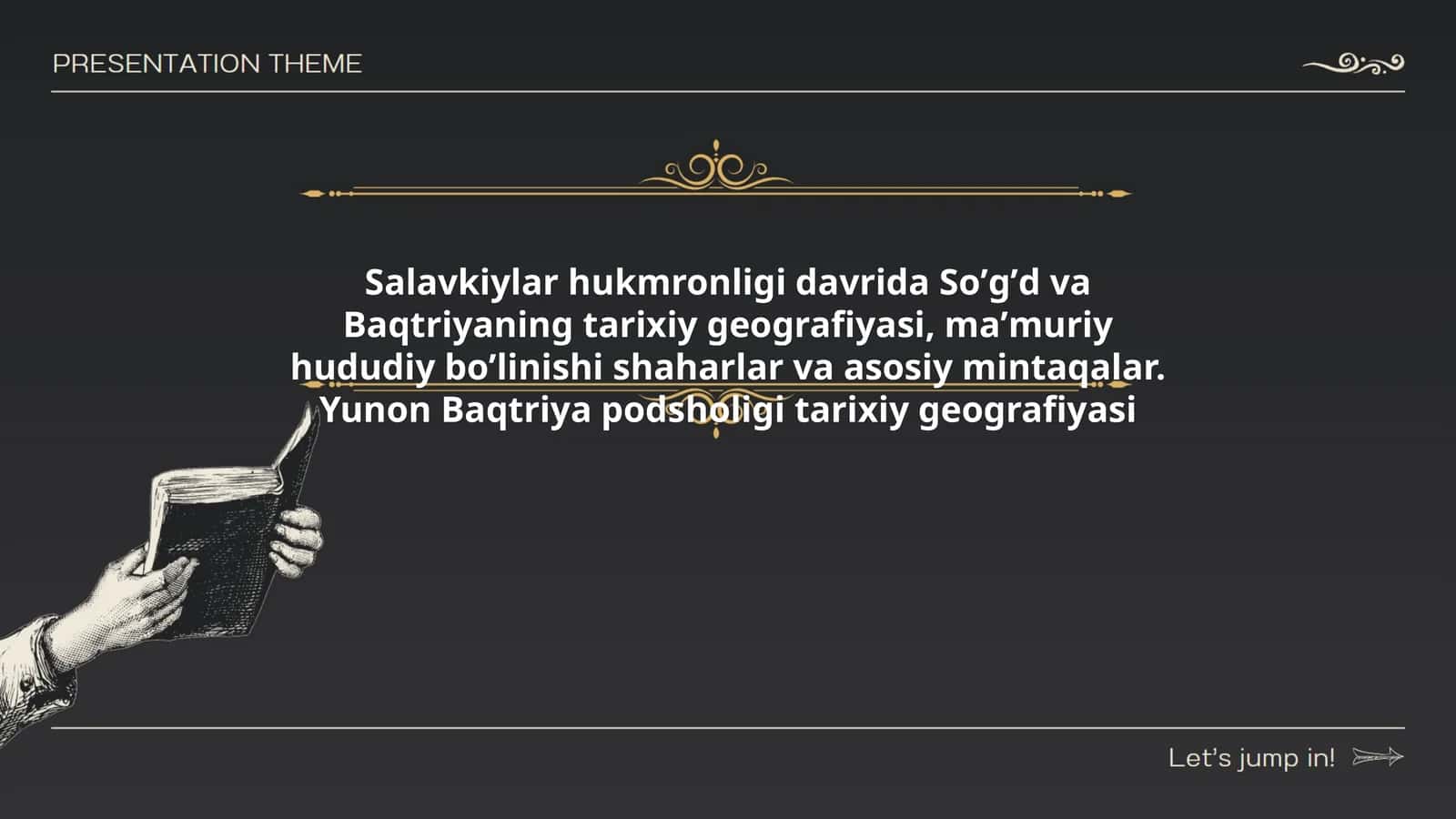 Soʼgʼd va Baqtriyaning Tarixiy Geografiyasi 1