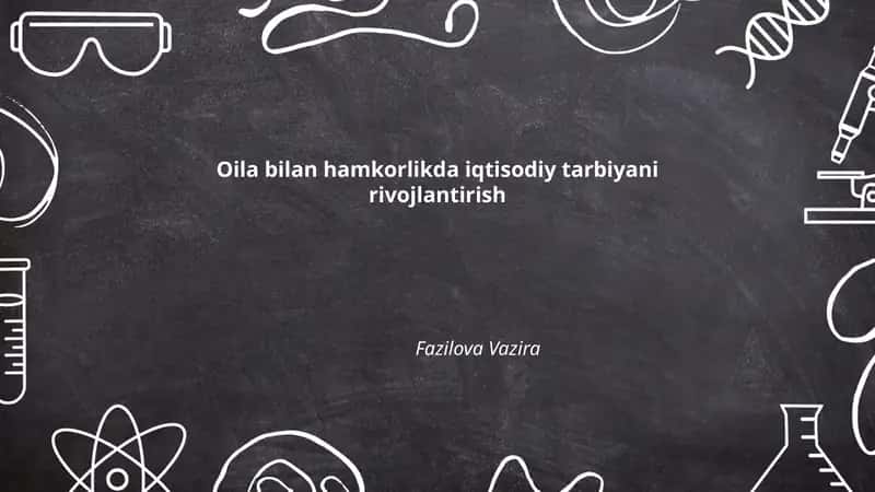 Oilaviy byudjet tuzish va bolalarga byudjet tushunchasini o'rgatish 1