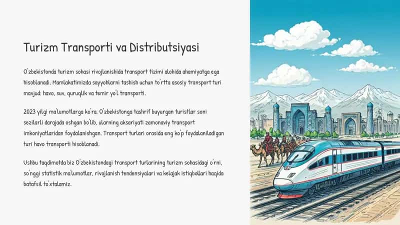 Turizm Transporti va Distributsiyasi 1