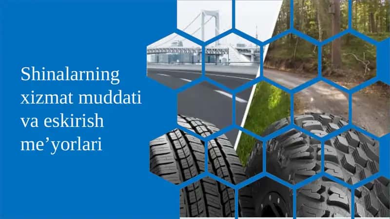 Shinalarning xizmat muddati va eskirish me’yorlari 1
