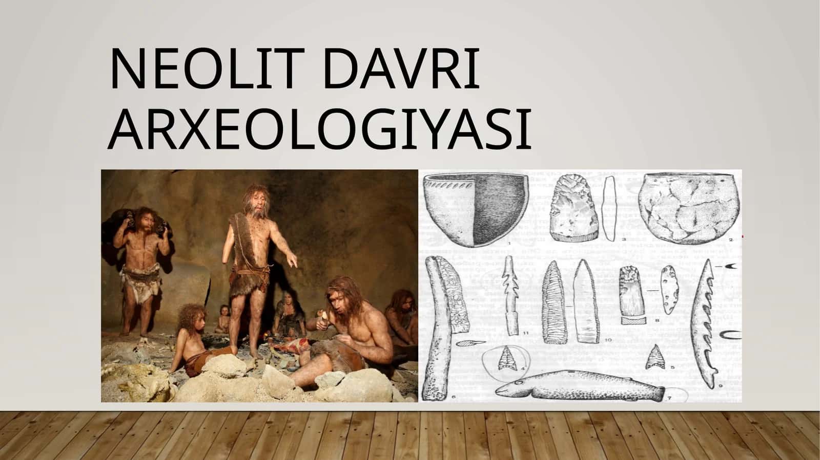 Neolit davri arxeologiyasi 1
