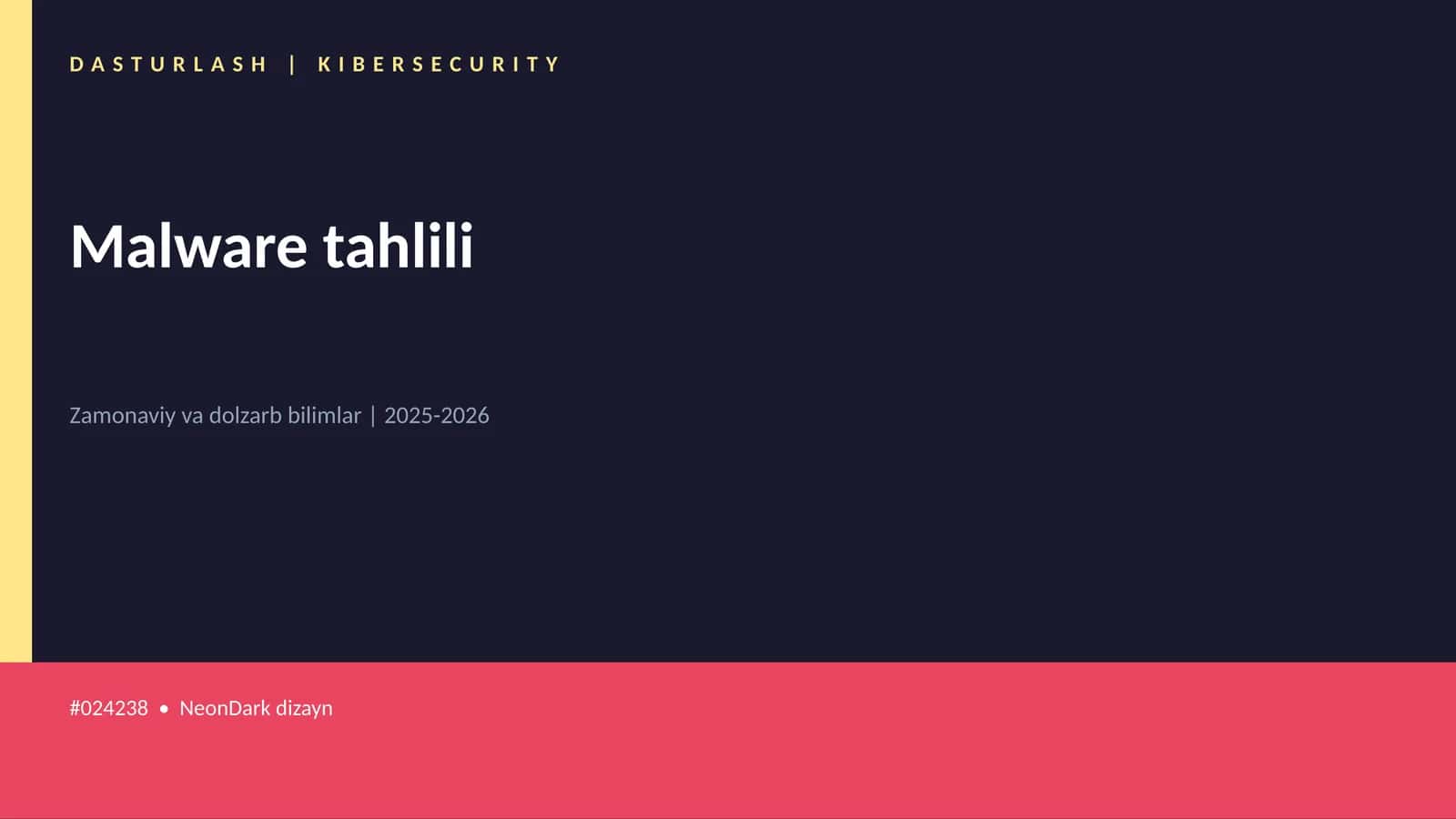Malware tahlili 1
