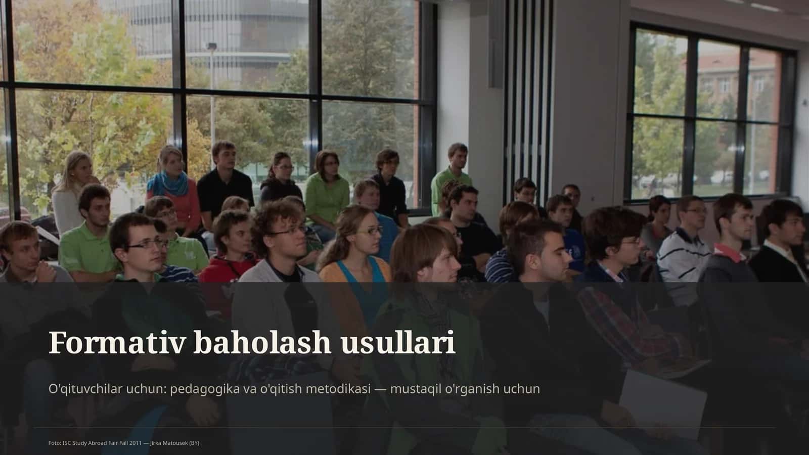 Formativ baholash usullari 1
