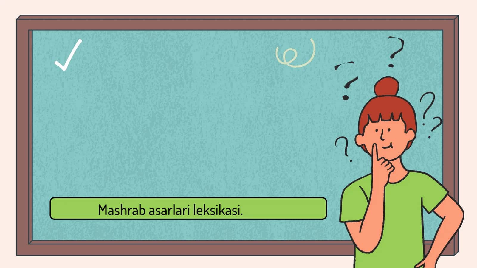 Mashrab asarlari leksikasi. 1