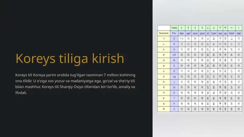 Korey stiliga kirish 1