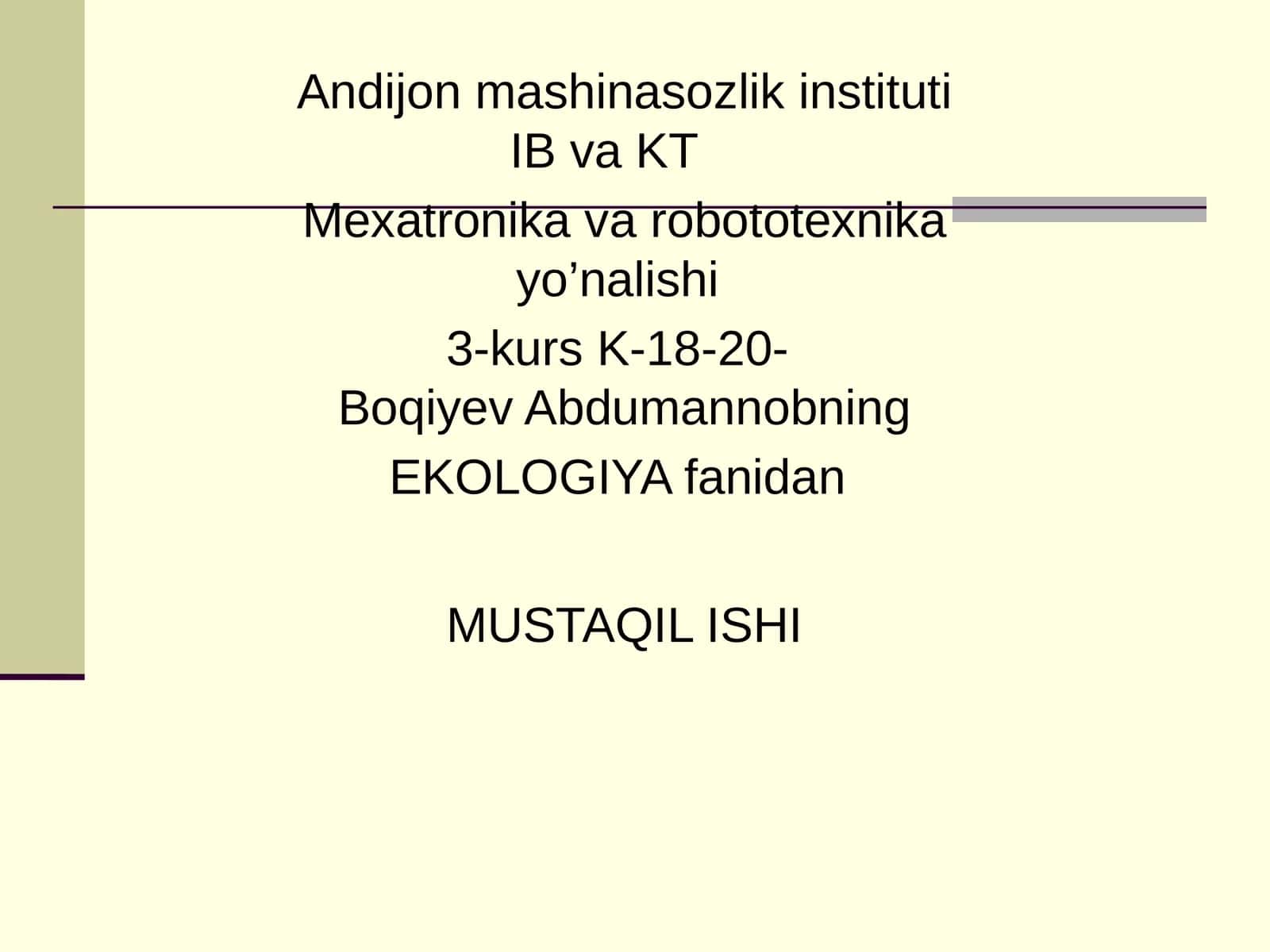 Inson va biosfera 1