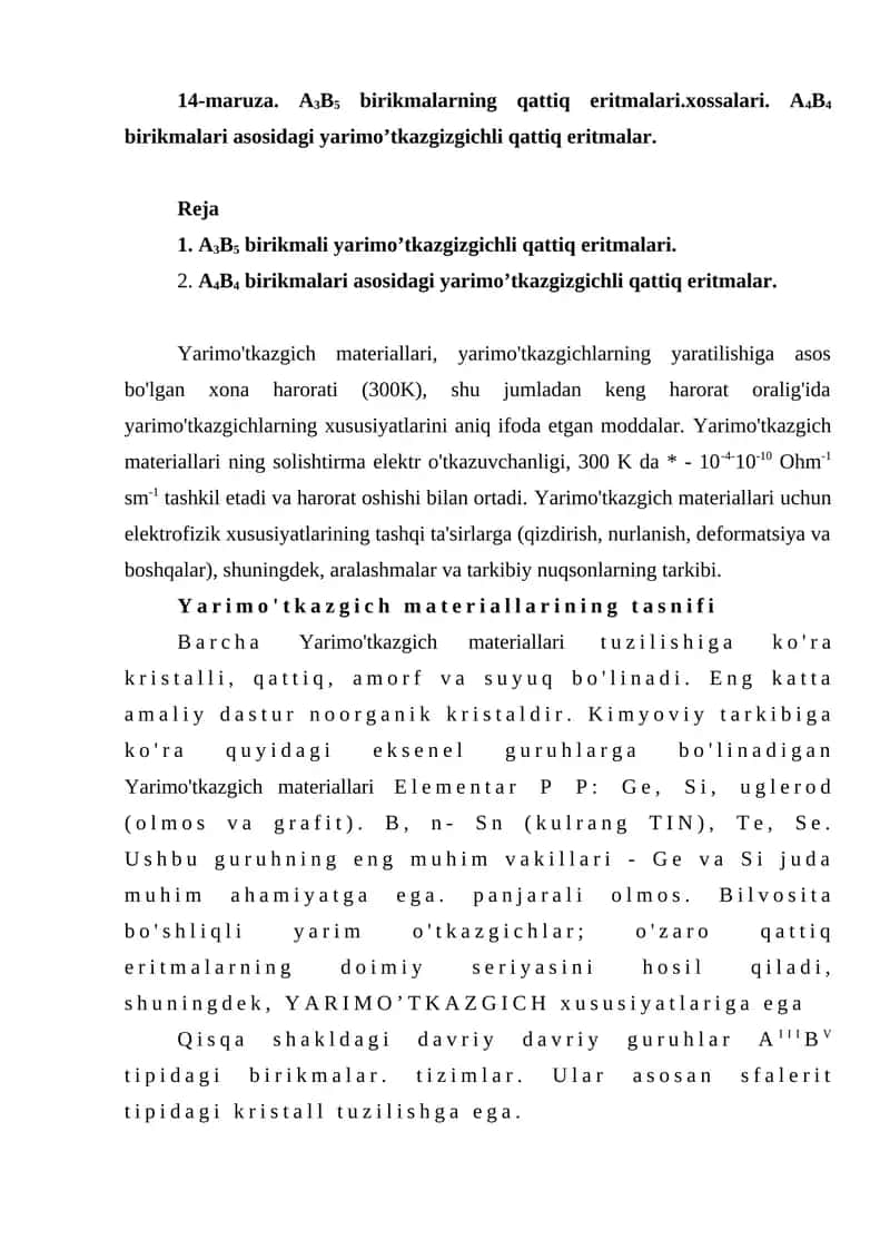 Yarimo'tkazgich materiallari 1