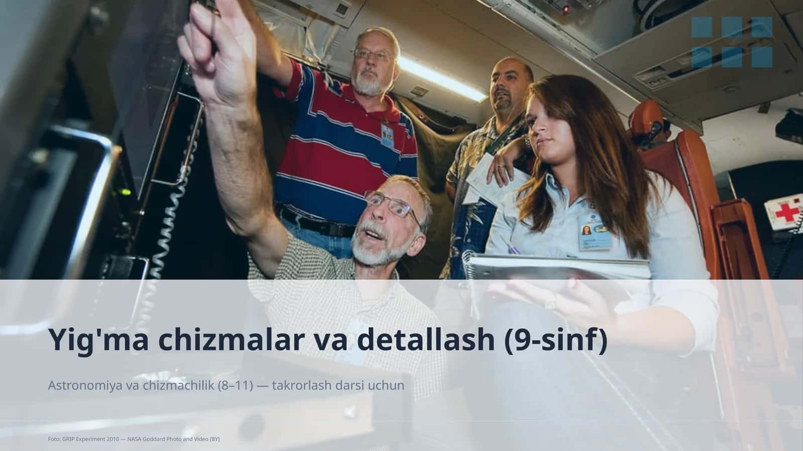 Yig'ma chizmalar va detallash (9-sinf) 1