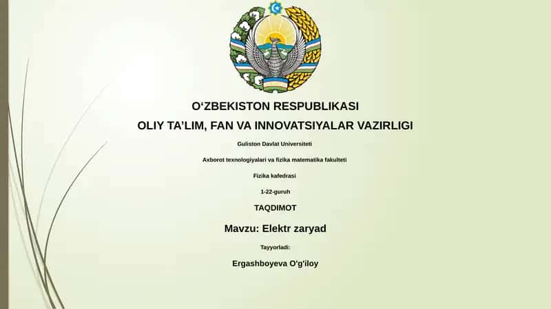Elektr zaryad