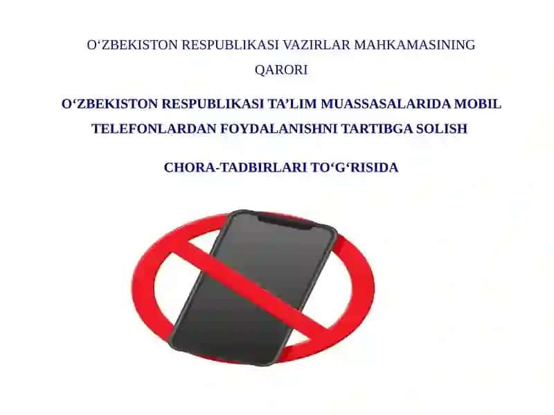 O‘ZBEKISTON RESPUBLIKASI VAZIRLAR MAHKAMASINING QARORI