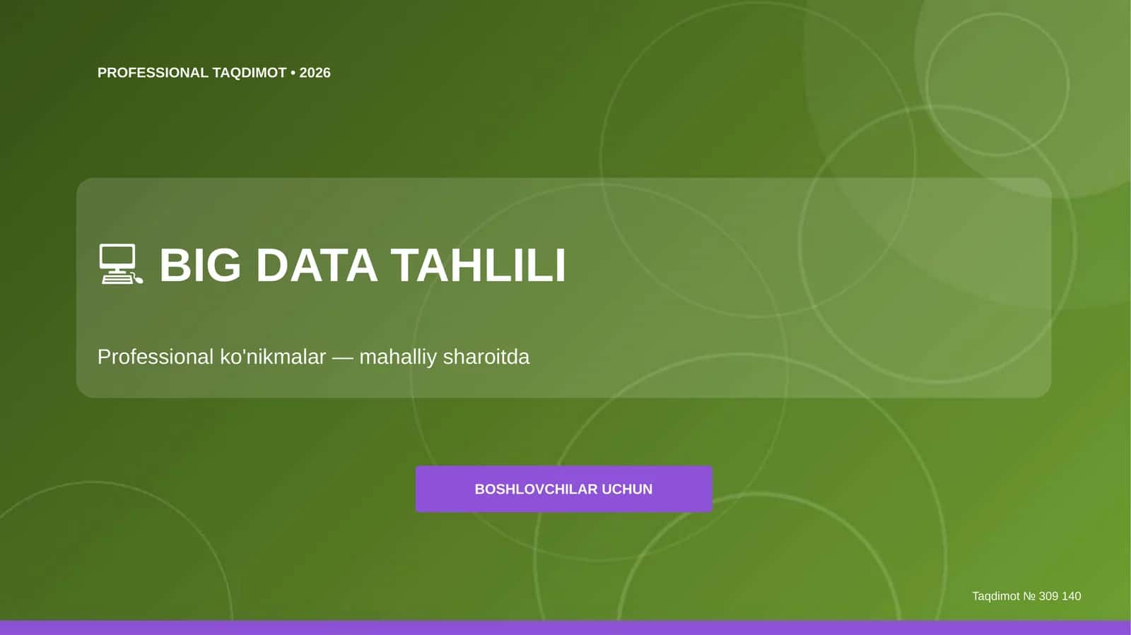 BIG DATA TAHLILI 1