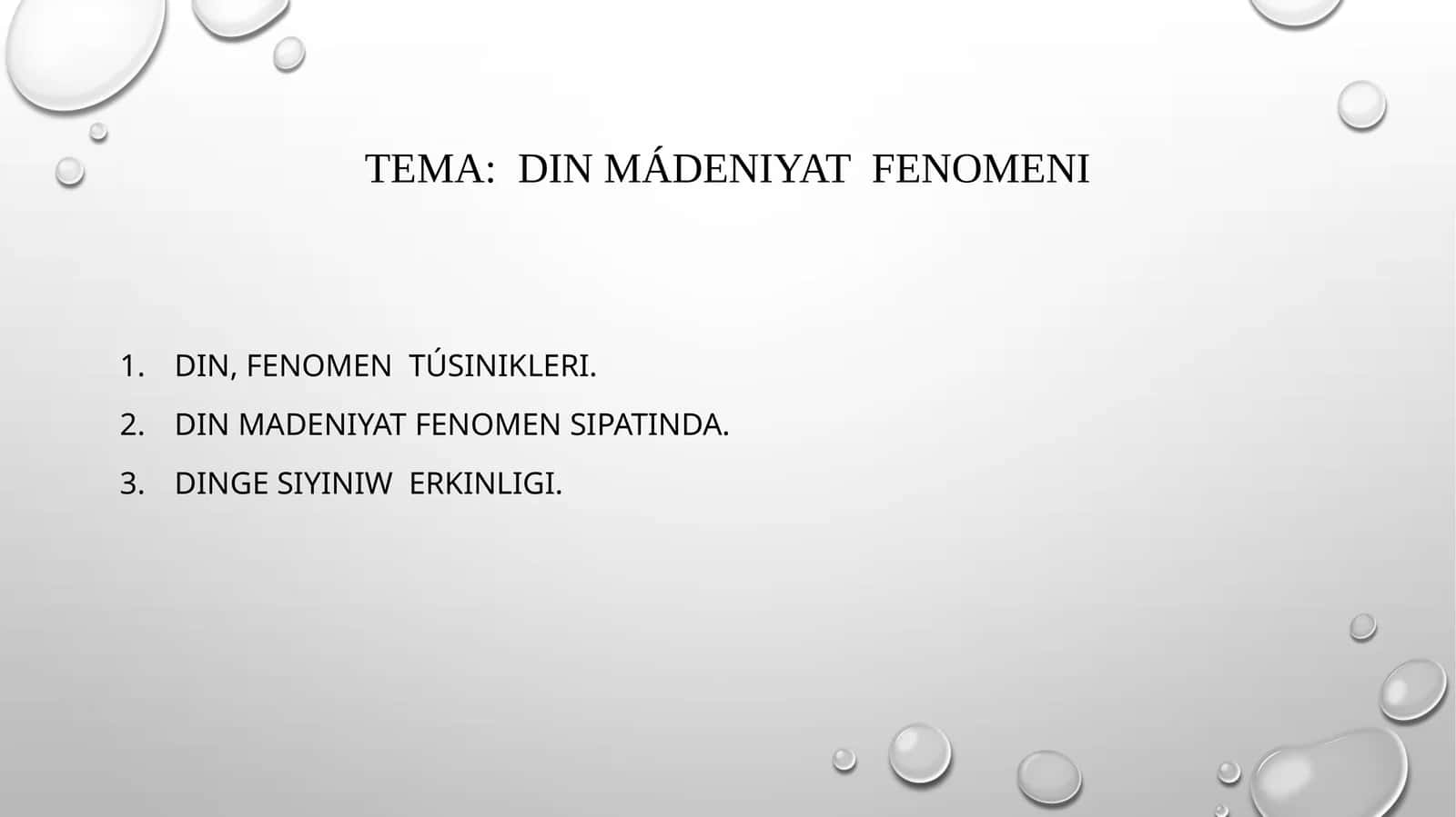 din mádeniyat fenomeni 1