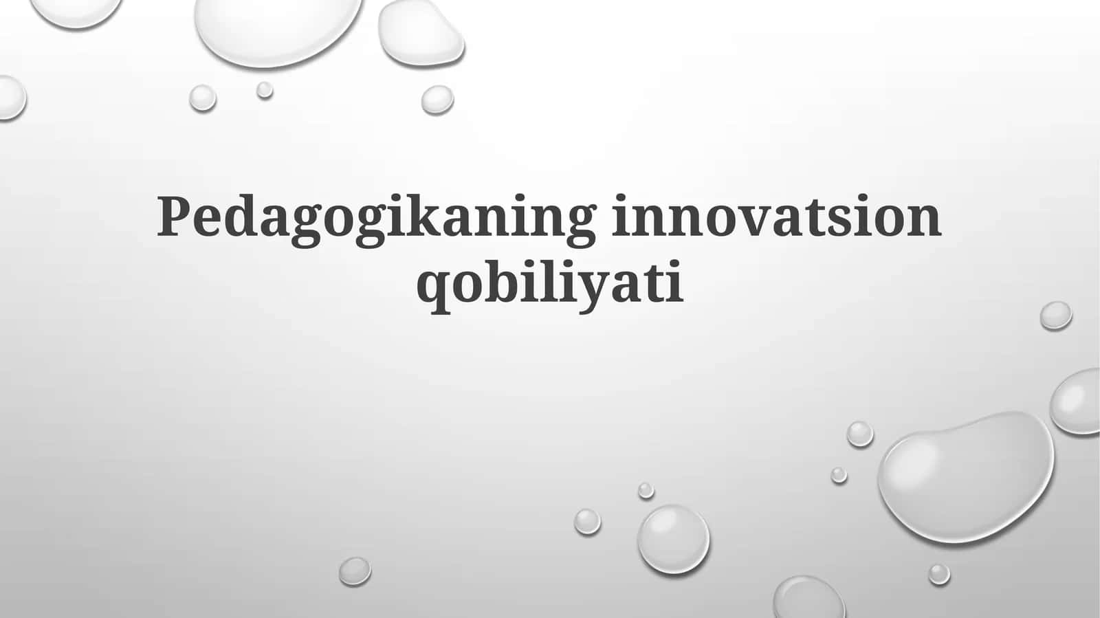 Pedagogikaninginnovatsionqobiliyati 1