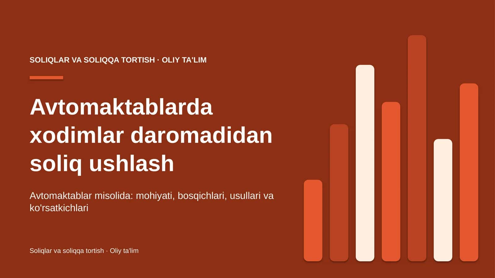 Xodimlar daromadidan soliq ushlash: mohiyati 1