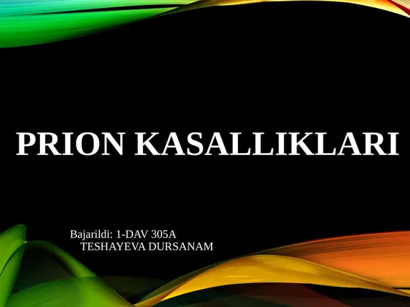 Prion kasalliklari 1
