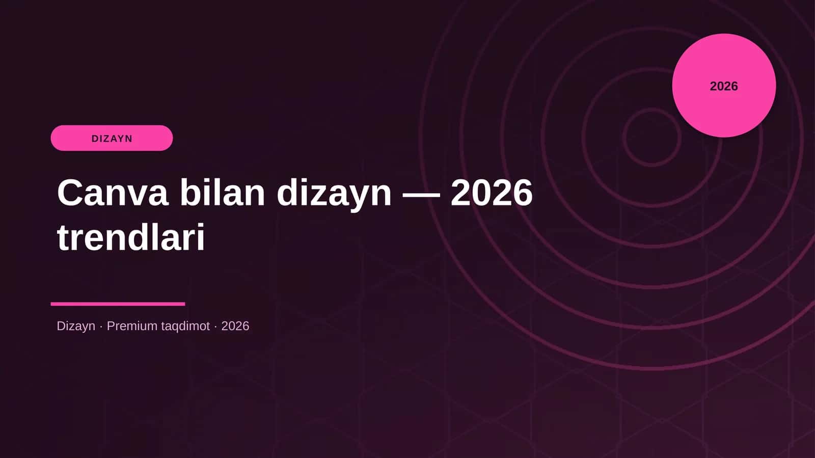 Canva bilan dizayn — 2026 trendlari 1