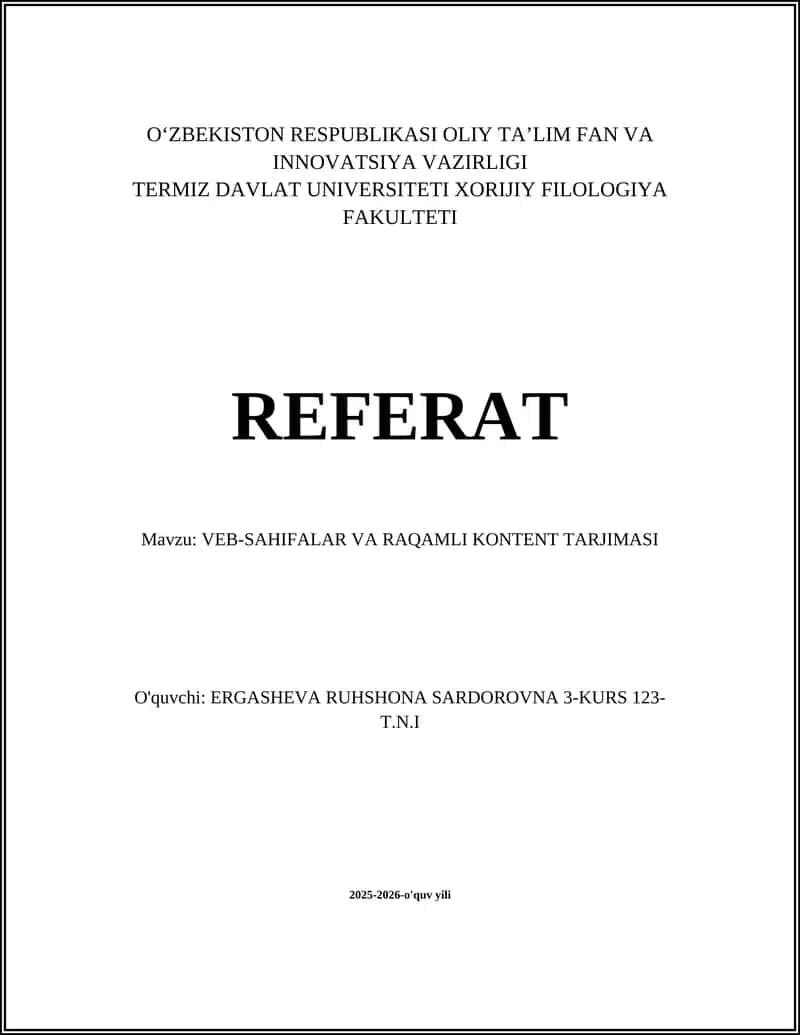 VEB-SAHIFALAR VA RAQAMLI KONTENT TARJIMASI 1