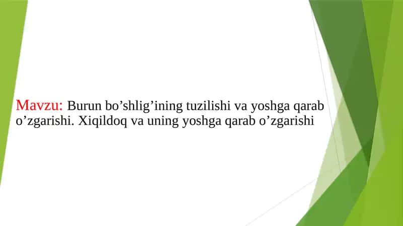 Nafasolish Sistemasi 1
