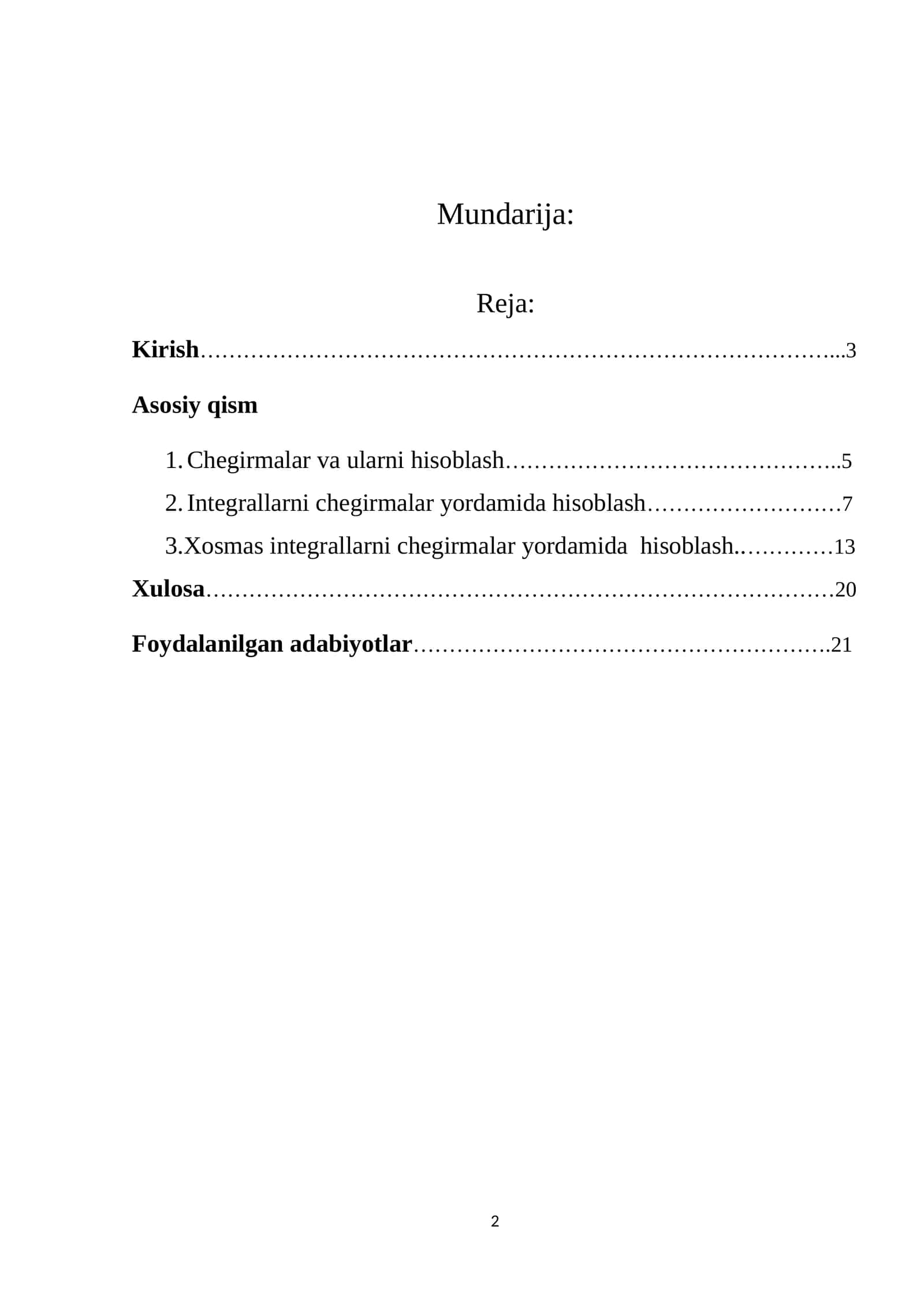 Matematika Fanining Asosiy tushunchalari 1
