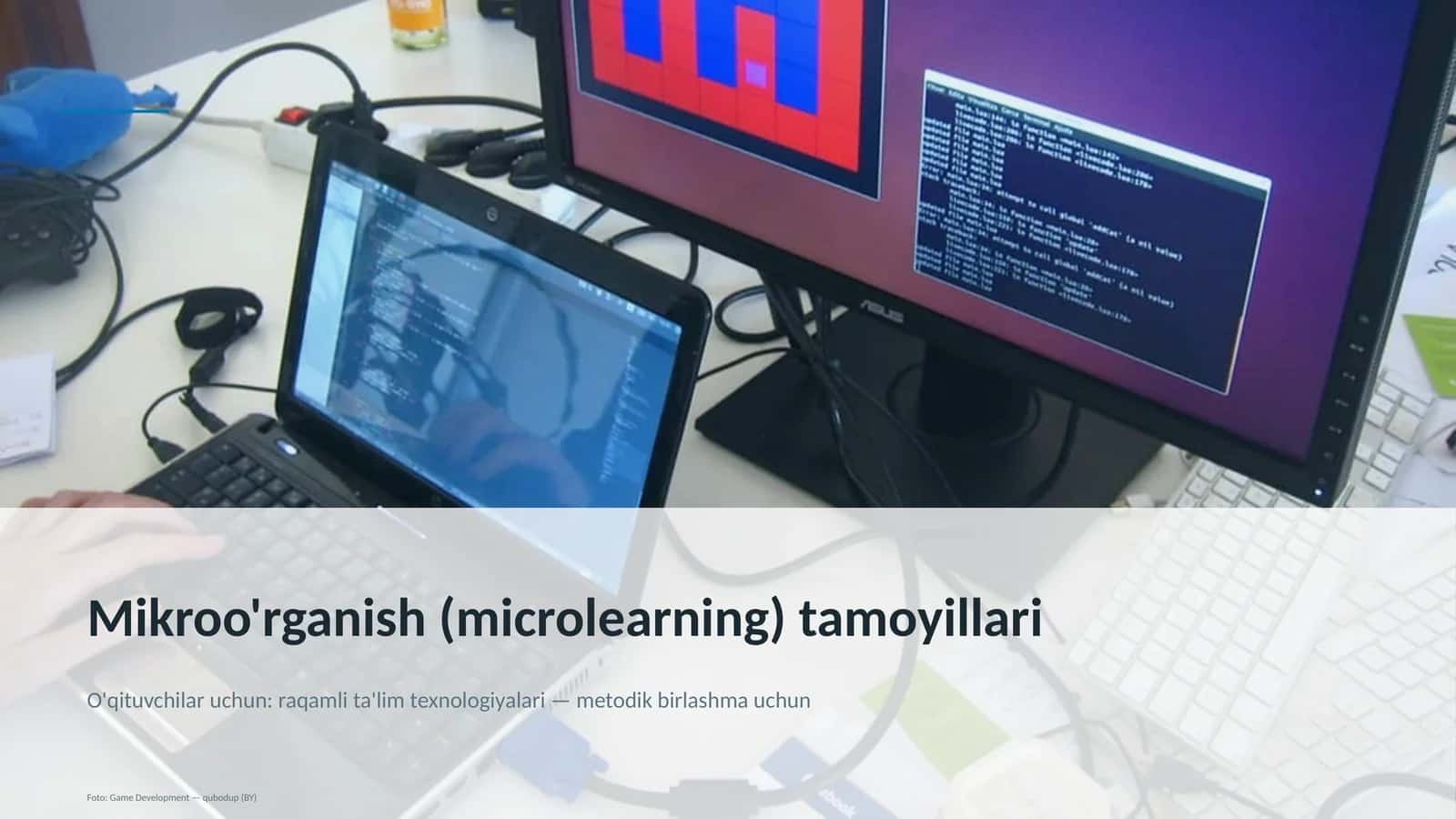 Mikroo'rganish (microlearning) tamoyillari 1