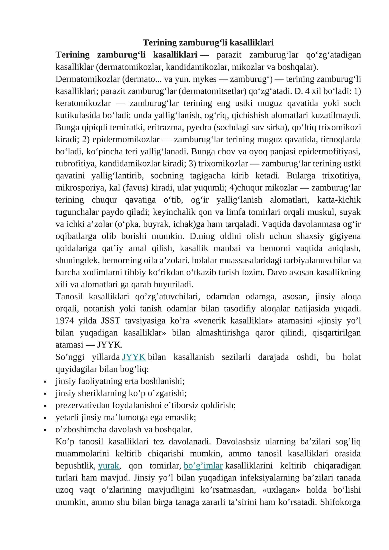 Terining zamburugʻli kasalliklari 1