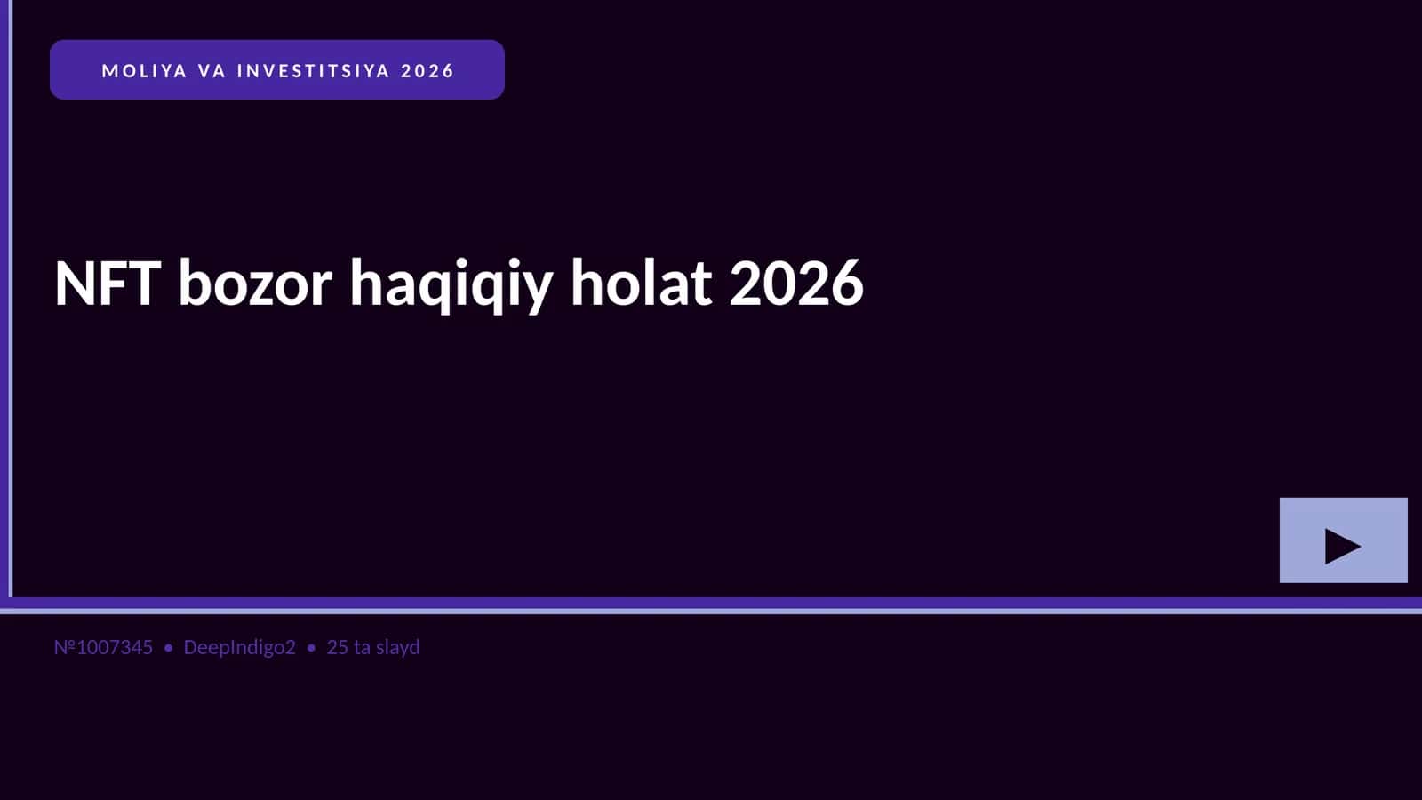 NFT bozor haqiqiy holat 2026 1