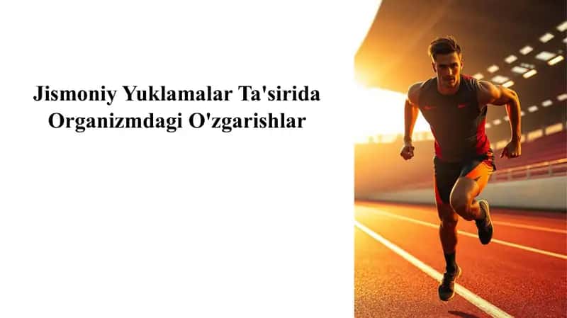 "Jismoniy yuklamalar ta'sirida organizmdagi o'zgarishlar." 1