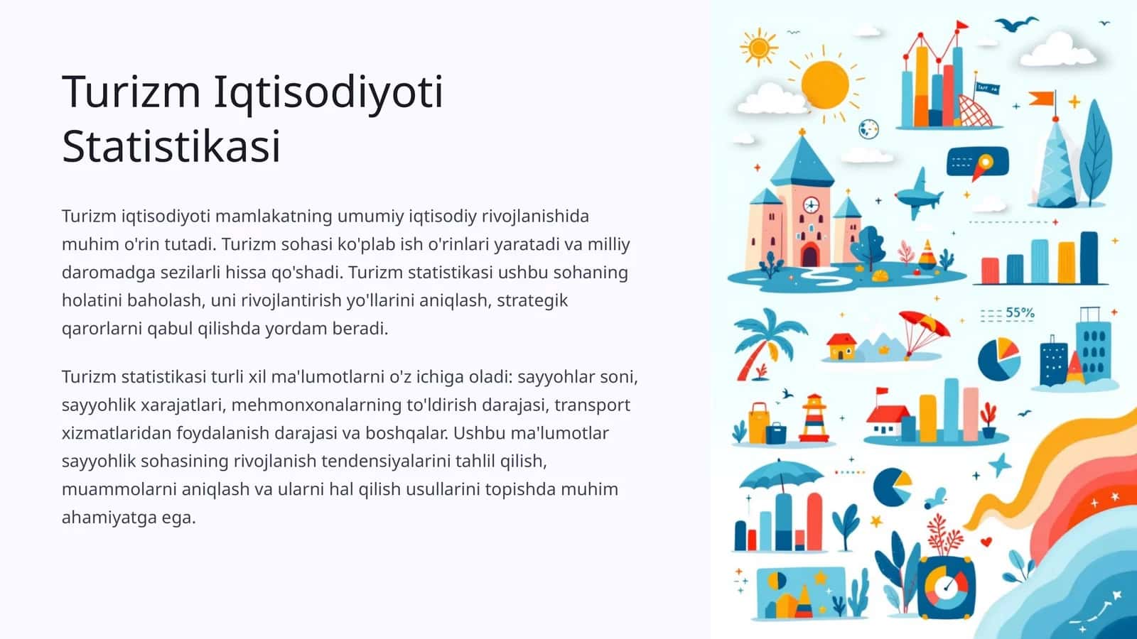 Turizm Iqtisodiyoti Statistikasi 1