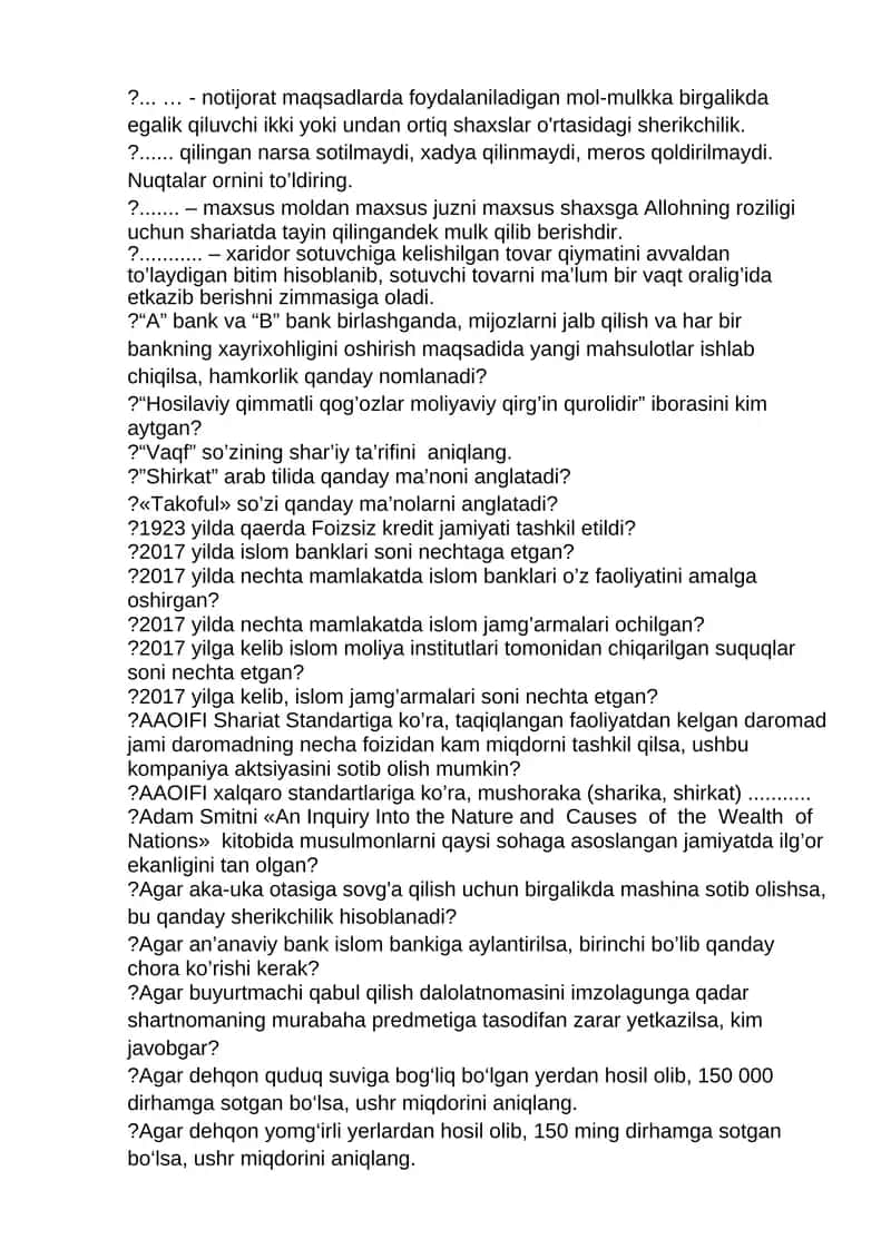 Foydali ma'lumotlar 1