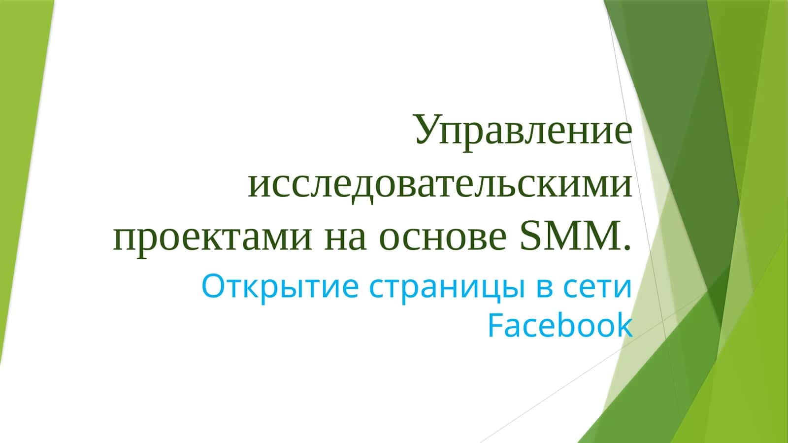 SMM (SocialMediaMarketing) 1