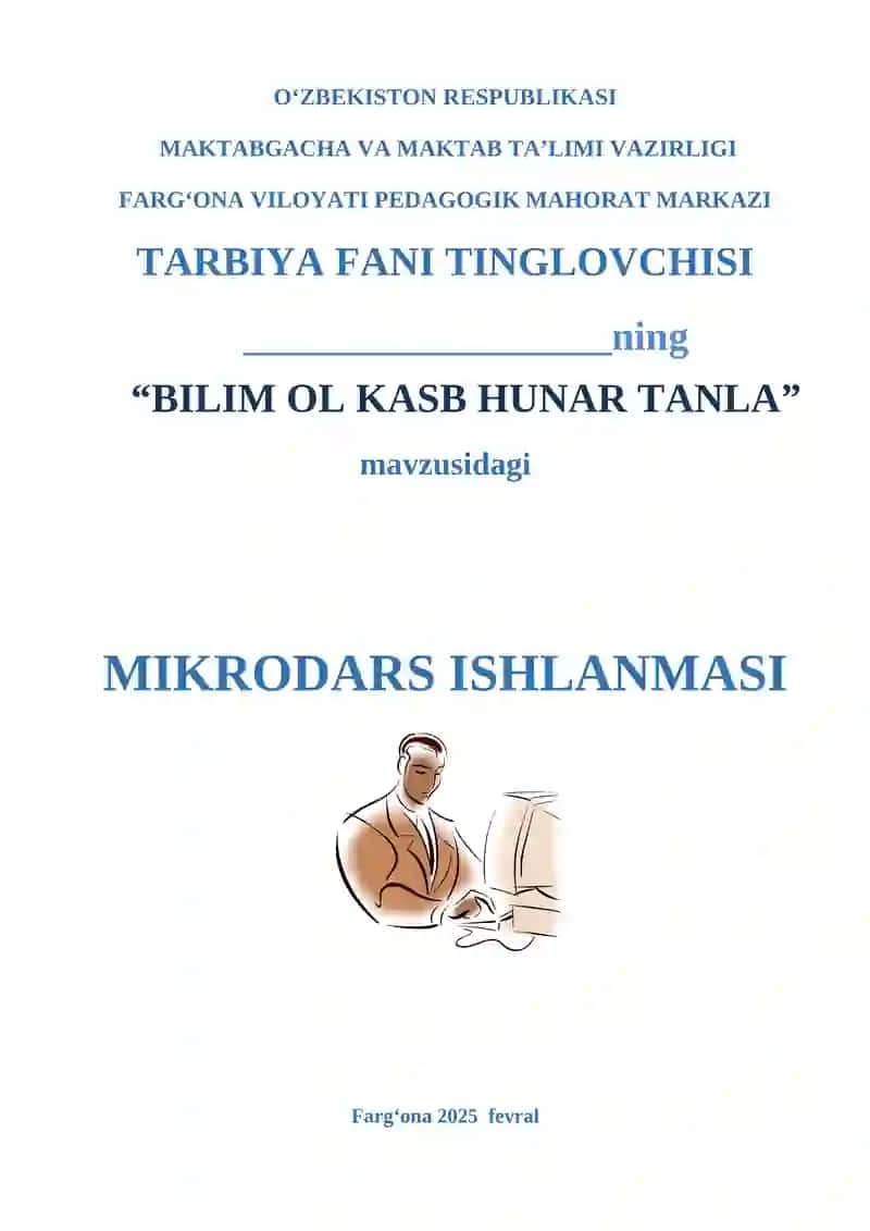 BILIM OL KASB HUNAR TANLA