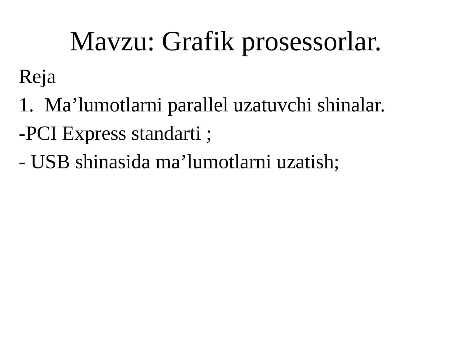 Grafik prosessorlar 1