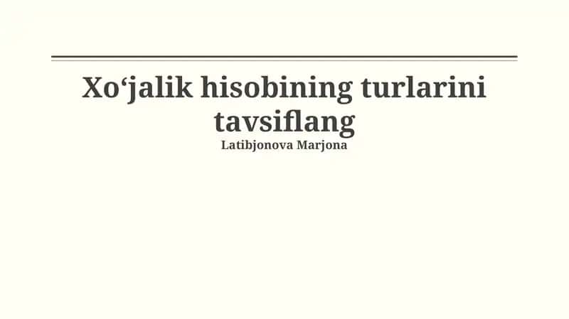Davlat byudjeti hisobi 1