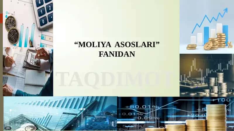 Moliya asoslari 1