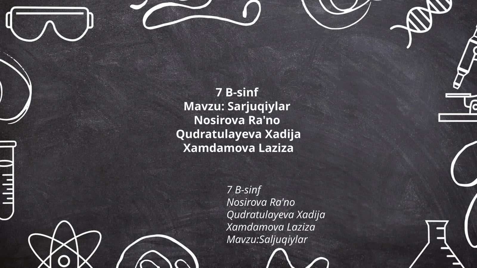 Sarjuqiylar 1