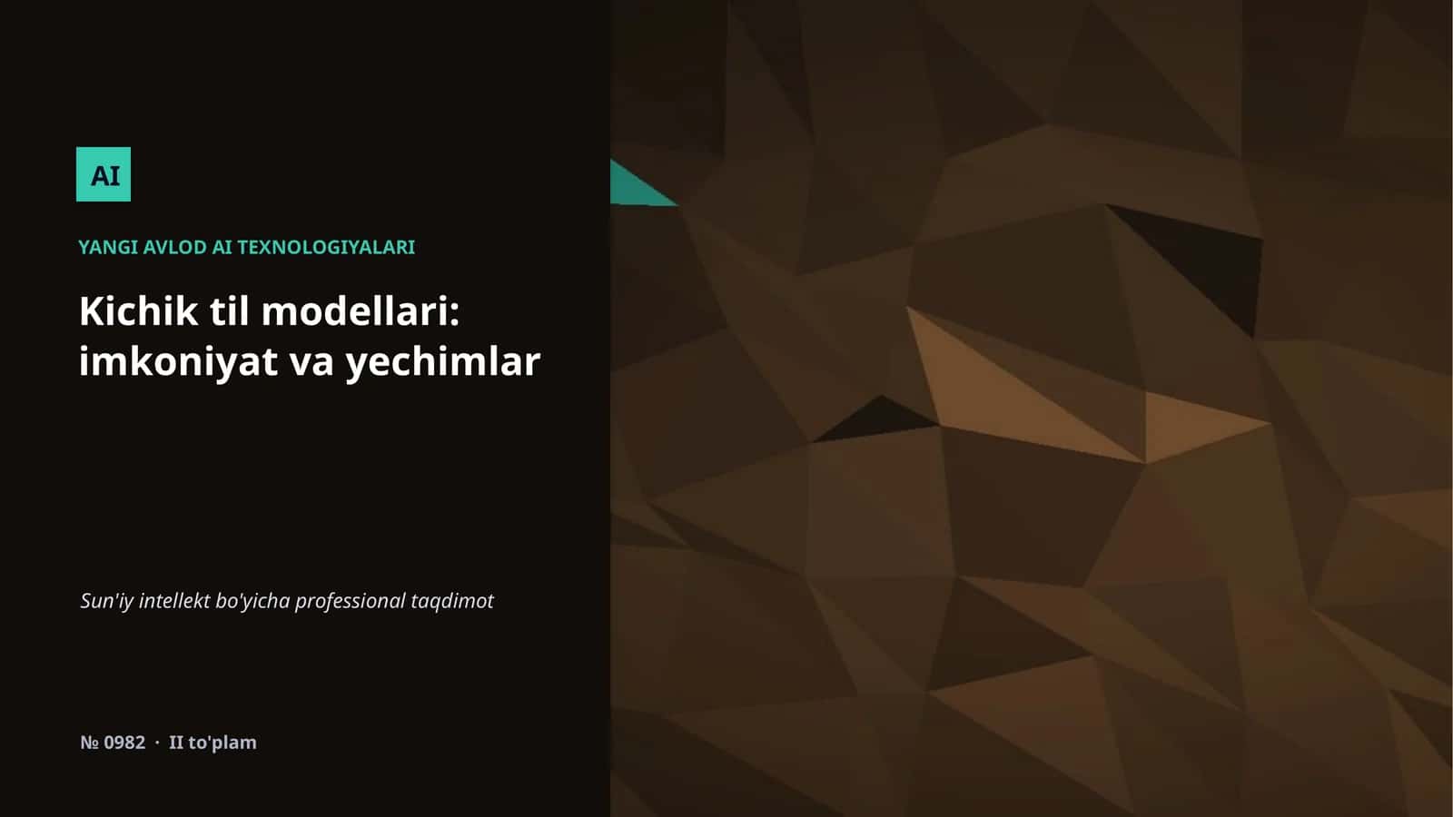 YANGI AVLOD AI TEXNOLOGIYALARI 1