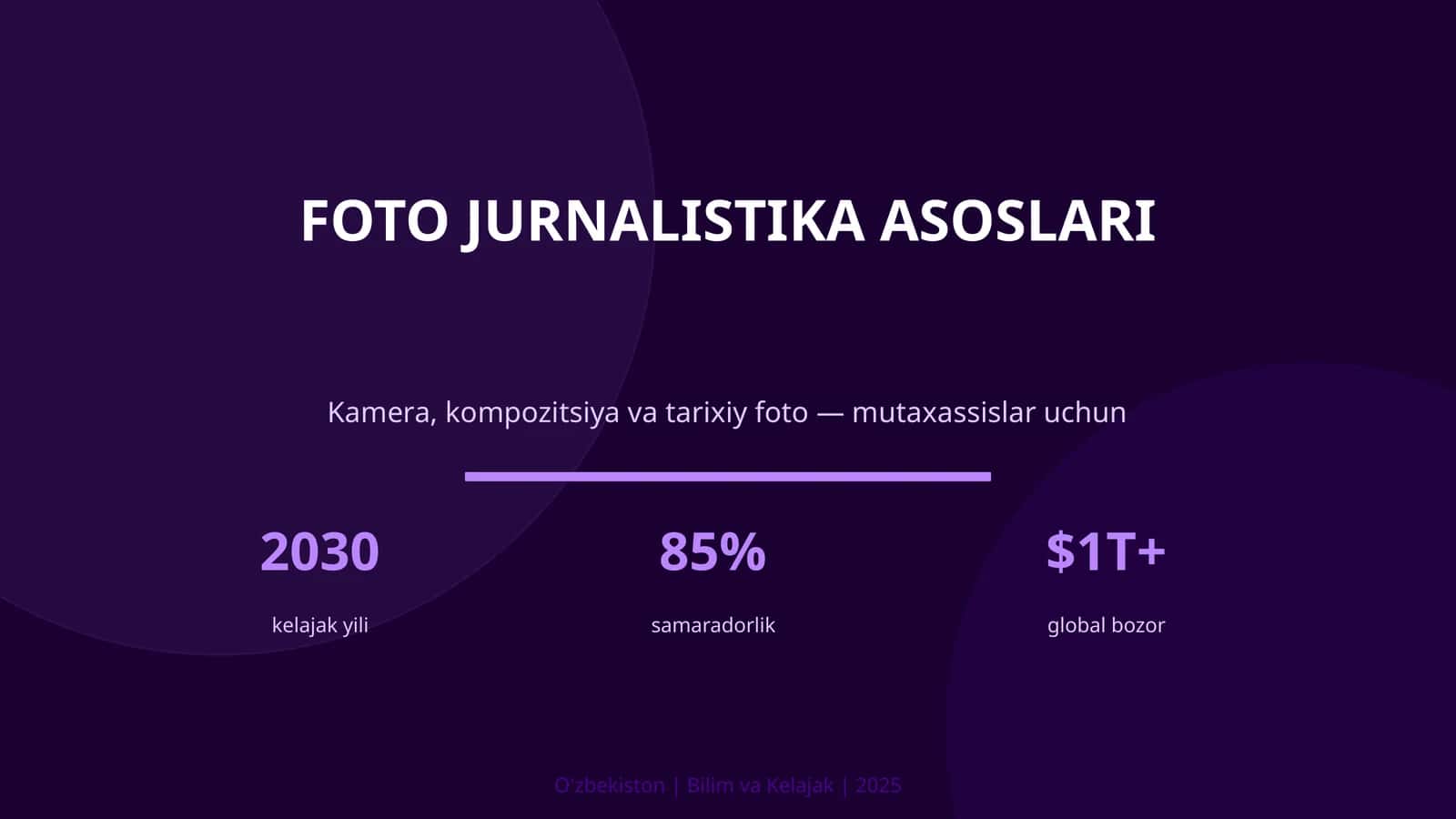 FOTO JURNALISTIKA ASOSLARI 1