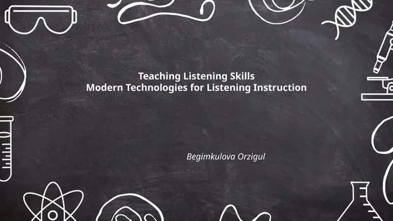 Teaching Listening Skills 1
