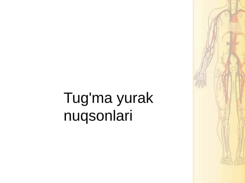 Tug‘ma yurak nuqsonlari 1