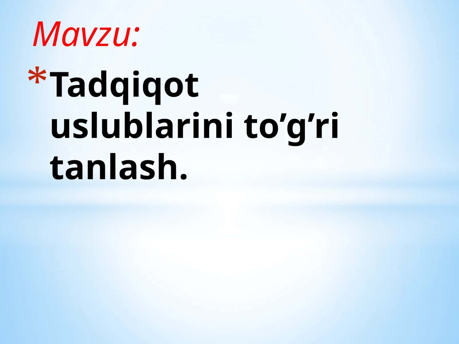 Ilmiy tadqiqotlar 1