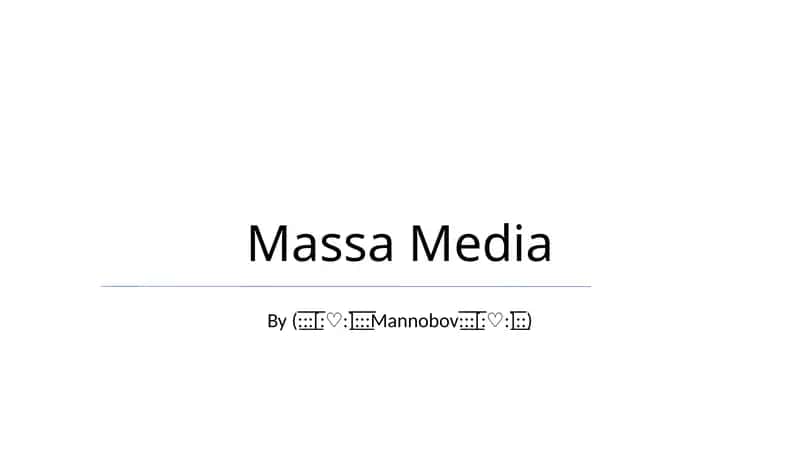 Massa Media 1