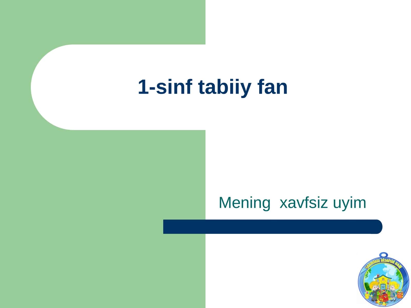 Mening xavfsiz uyim 1