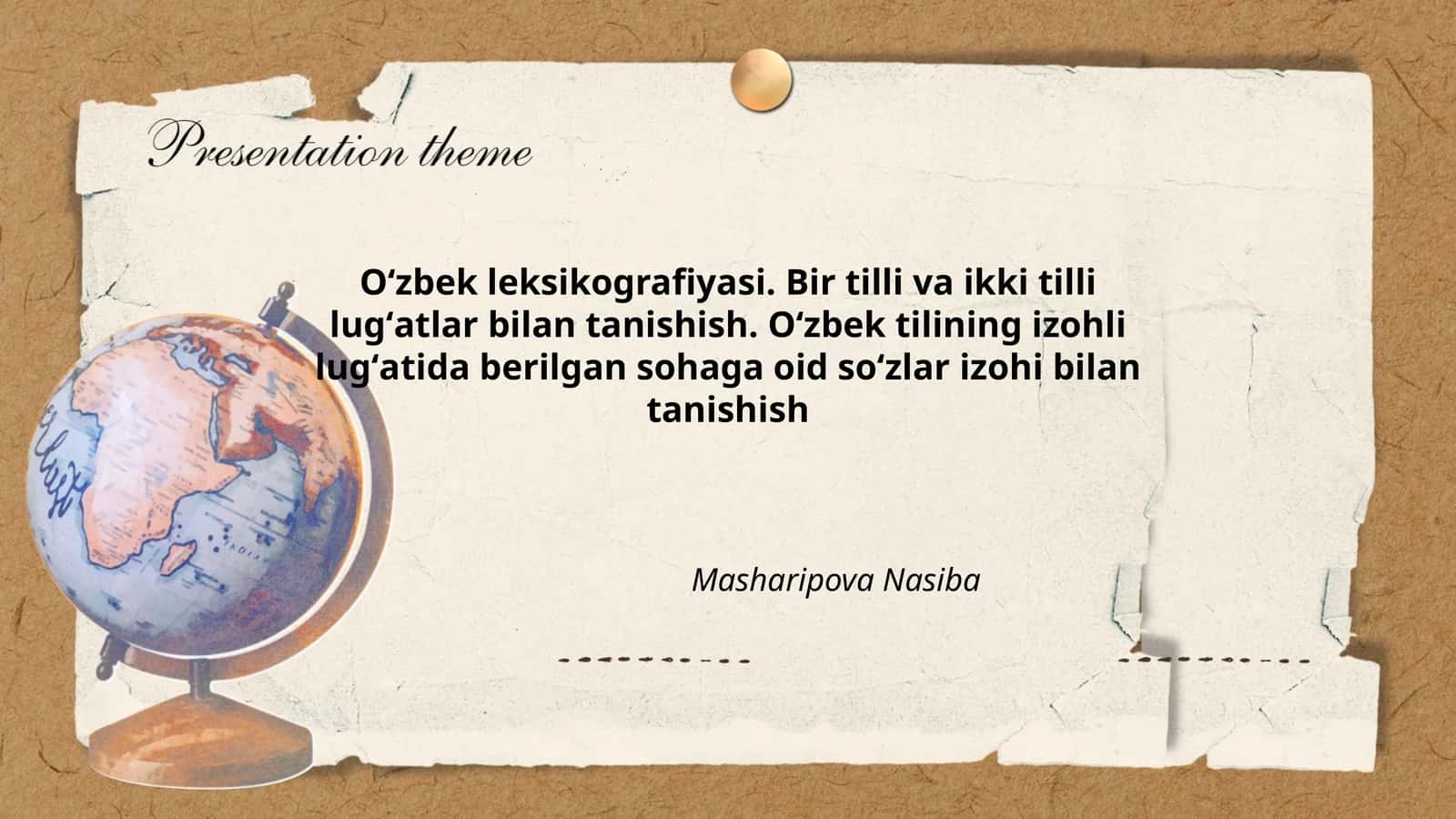 Oʻzbek leksikografiyasi 1