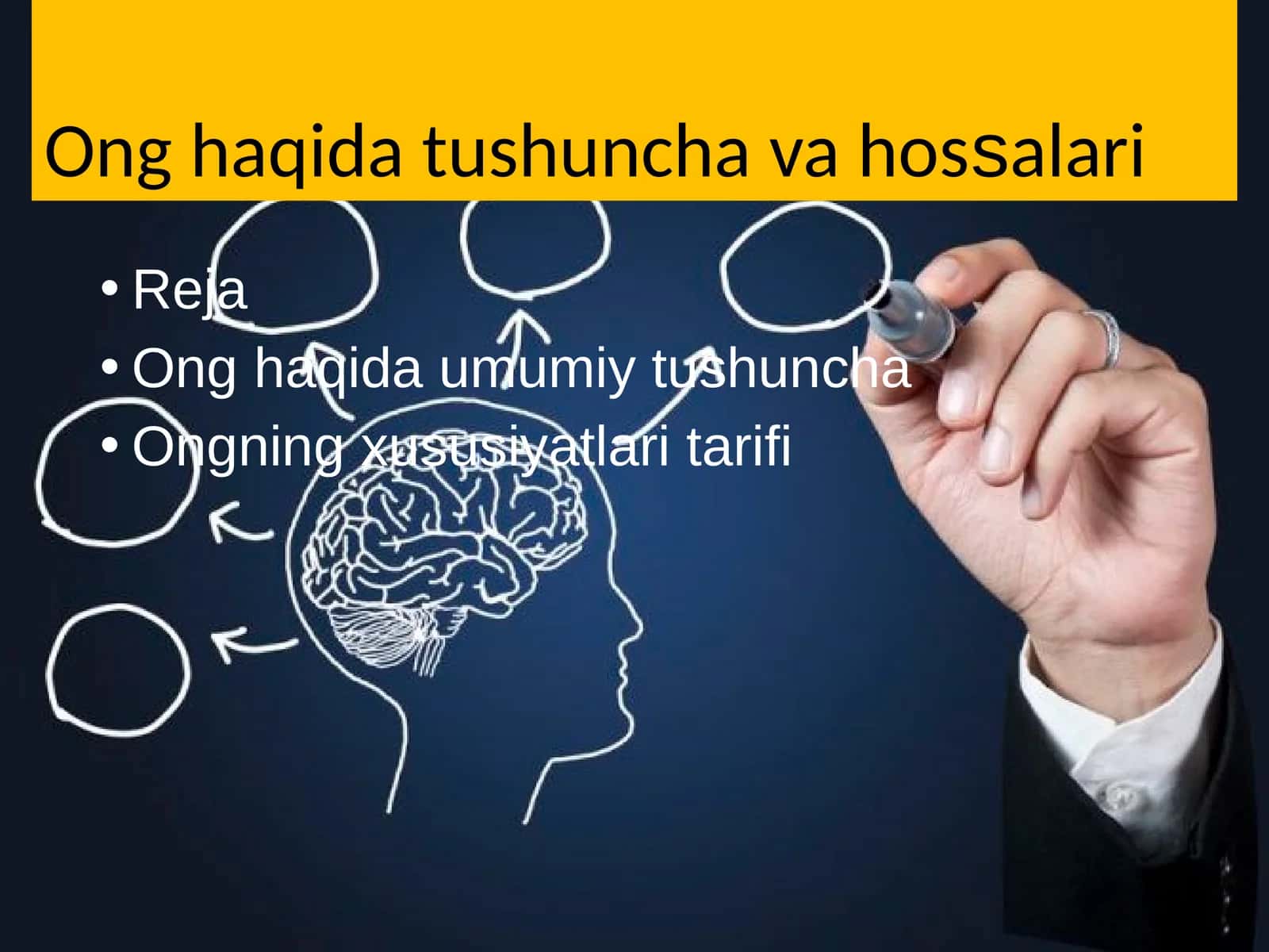 Ong haqida tushuncha va hossalari 1