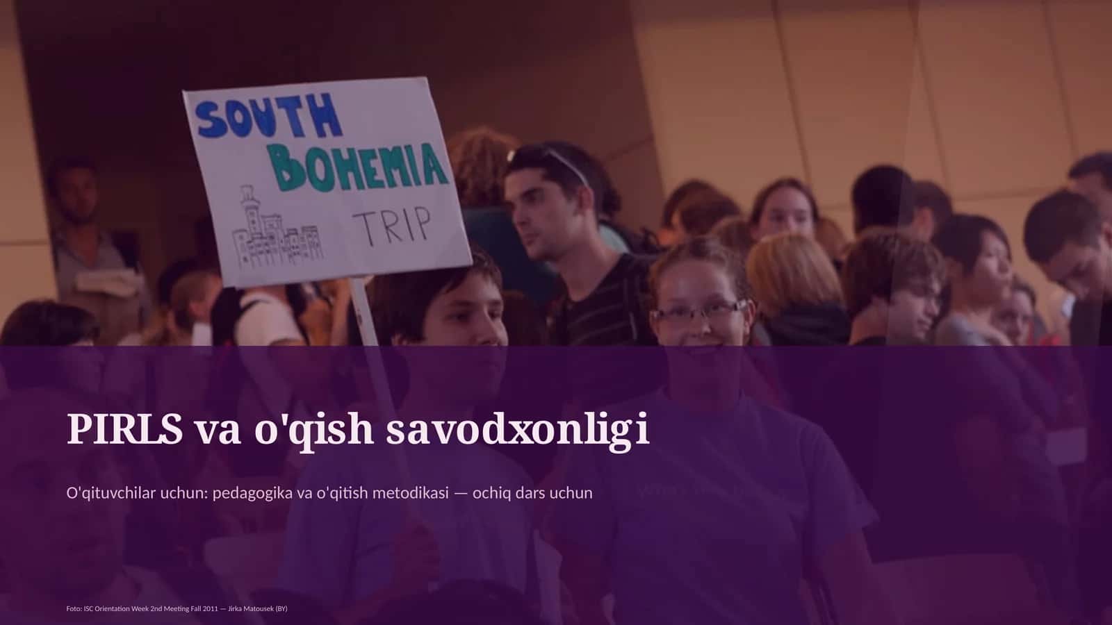 PIRLS va o'qish savodxonligi 1