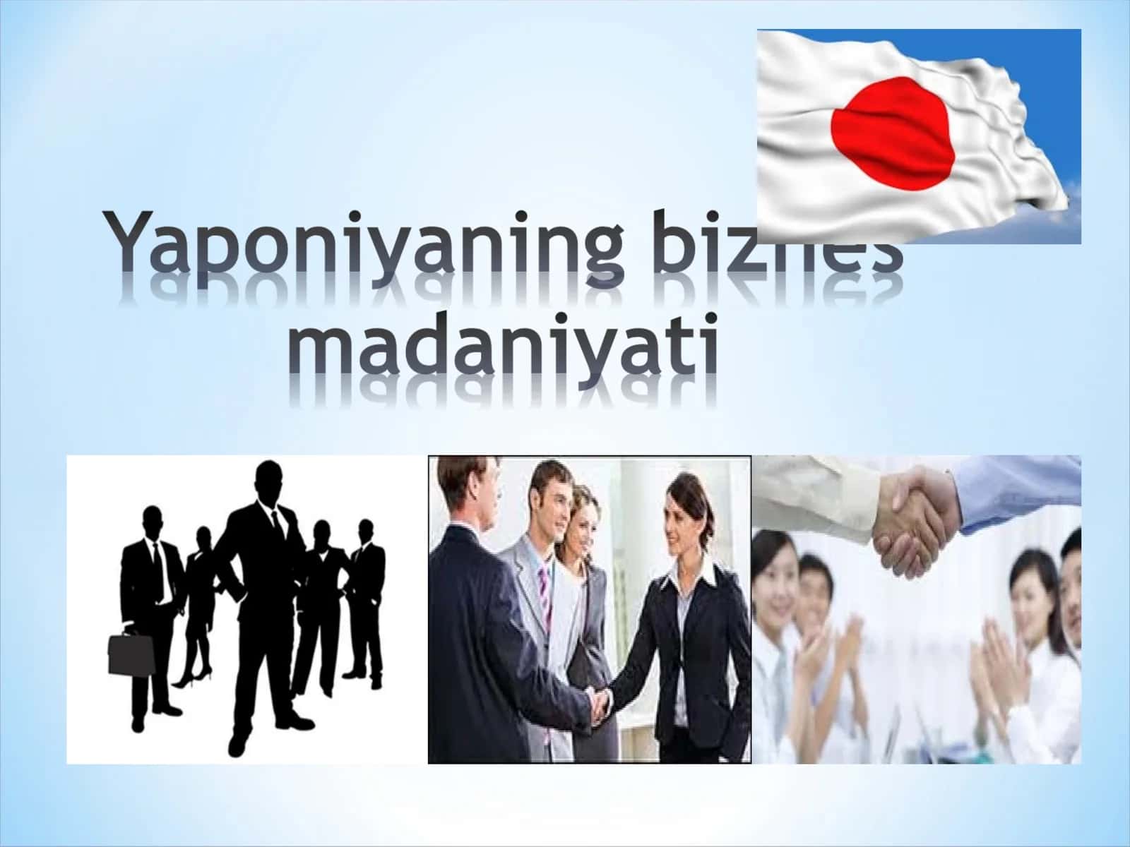 Yaponiyaning biznes madaniyati 1