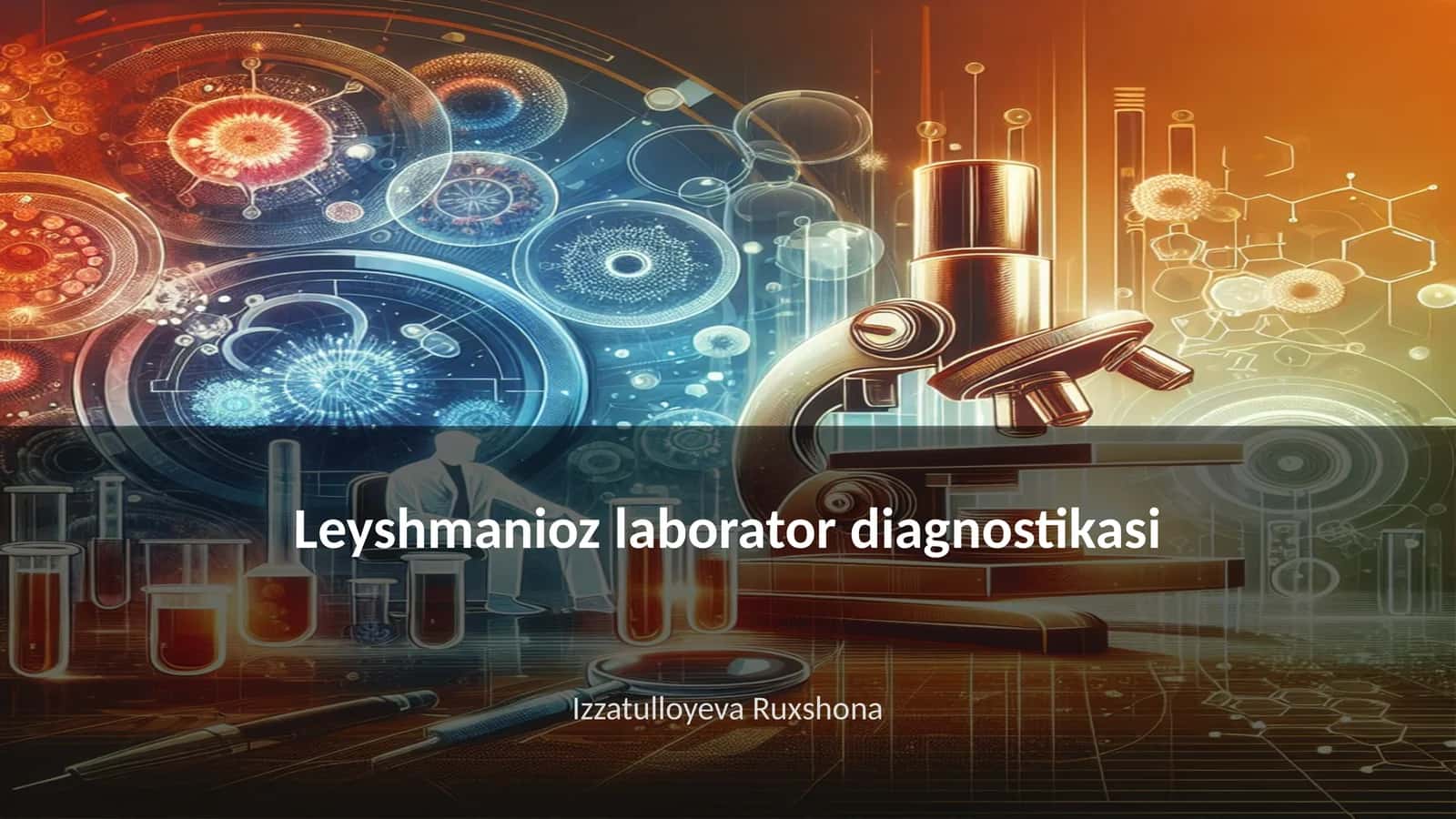 Leyshmanioz laborator diagnostikasi 1