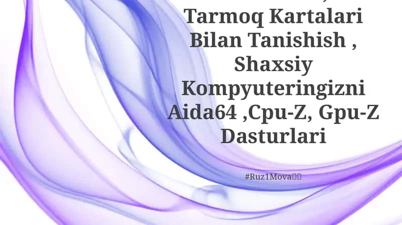 Yangi Avlod Vediokartalari 1