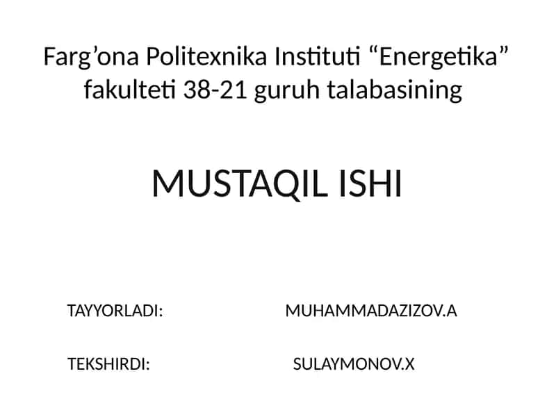 Magnit maydoni va uning harakatlanishi 1